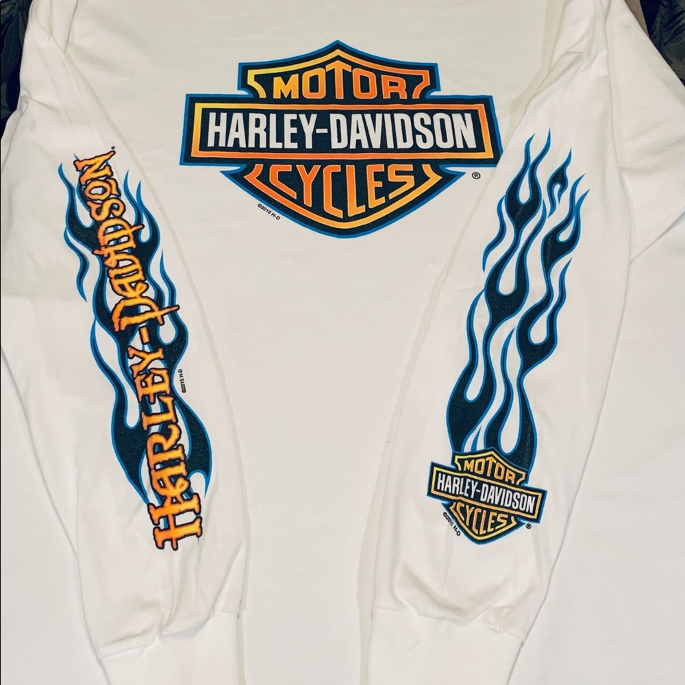 NWOT Harley Davidson Long Sleeve Tee XL Men